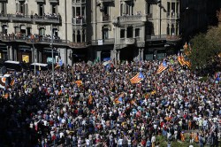 Сторонники независимости Каталонии призывают к протестам