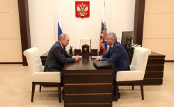 Путин встретился с главой Северной Осетии