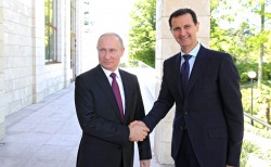 Путин и Асад обсудили политическое и экономическое будущее Сирии
