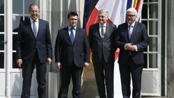В Берлине проходит встреча «нормандской четвёрки» В Берлине проходит встреча «нормандской четвёрки»
