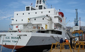Военный фрегат столкнулся с гражданским судном у берегов Дании