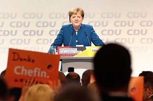 Меркель выступила с прощальной речью перед ХДС