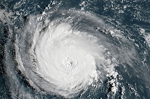 Ураган «Флоренс» пришел к восточному побережье США