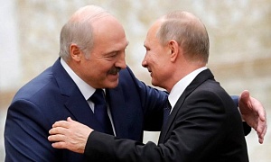 Путин тепло поздравил Лукашенко с днём рождения