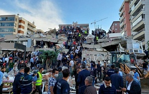 В Турции произошло сильное землетрясение