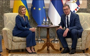 Гастроль Елены Зеленской в Белграде